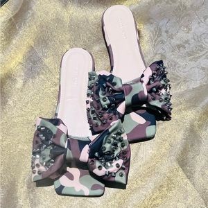 Azalea Wang Marty Camo Sandal